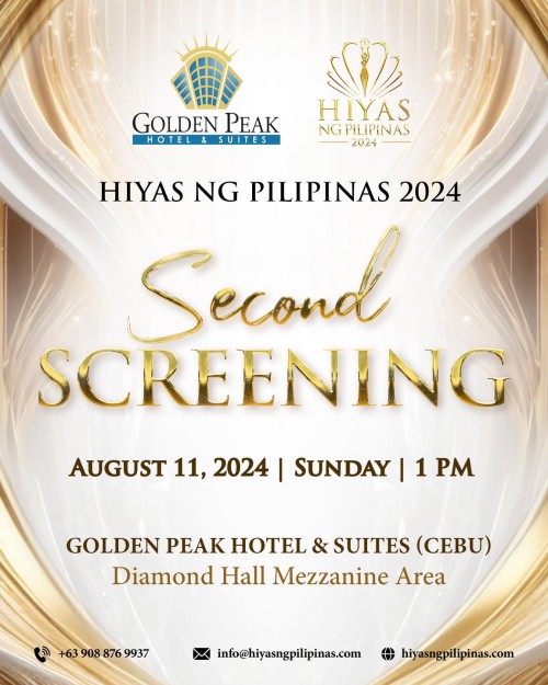 Second Screening for Hiyas ng Pilipinas 2024 in Cebu